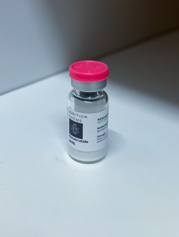 High-purity Retatrutide peptide offered by Ignition Chems for research purposes.