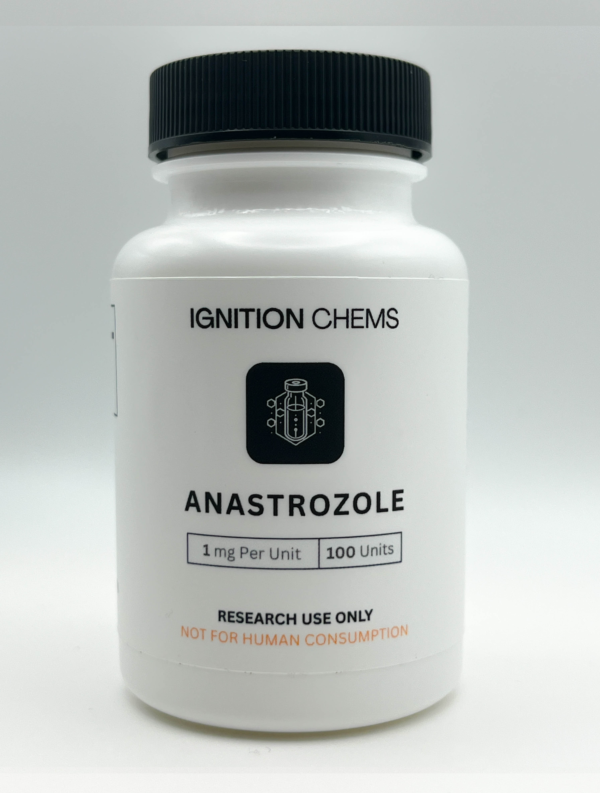 High purity 1mg anastrozole tablets for research use only sold by Ignition Chems