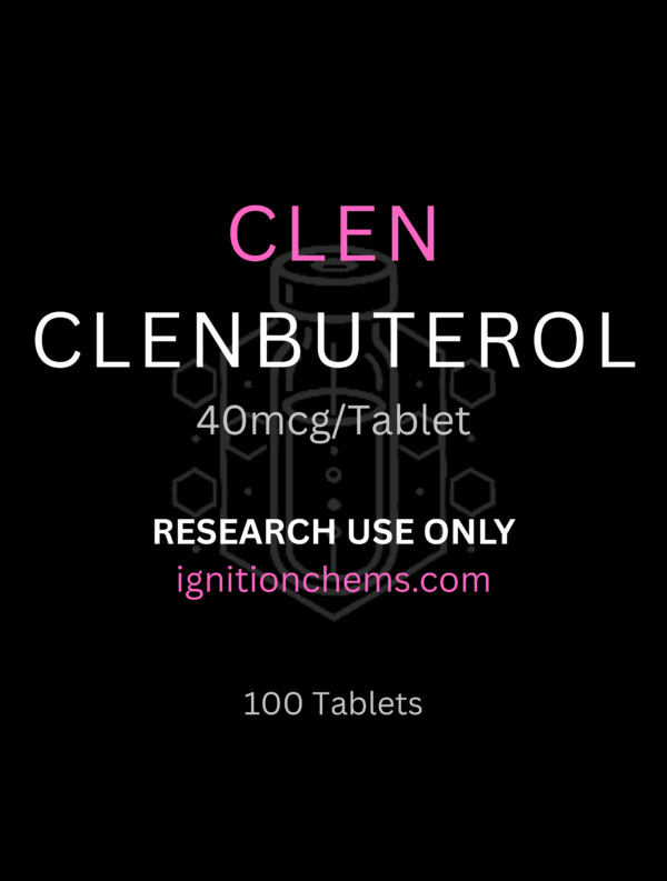 clenbuterol tablets from ignition chems sold for research purposes only
